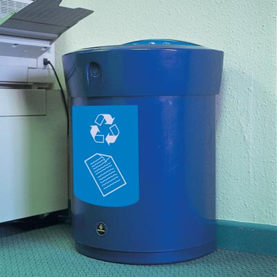 Delta&trade; Contenedor para papel 90 litros