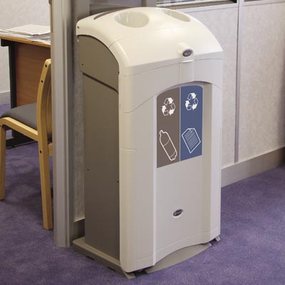 Nexus&reg; 100 Duo Contenedor para pl&aacute;stico / papel