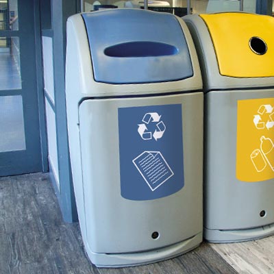 Papeleras de reciclaje Nexus&reg; 140 litros