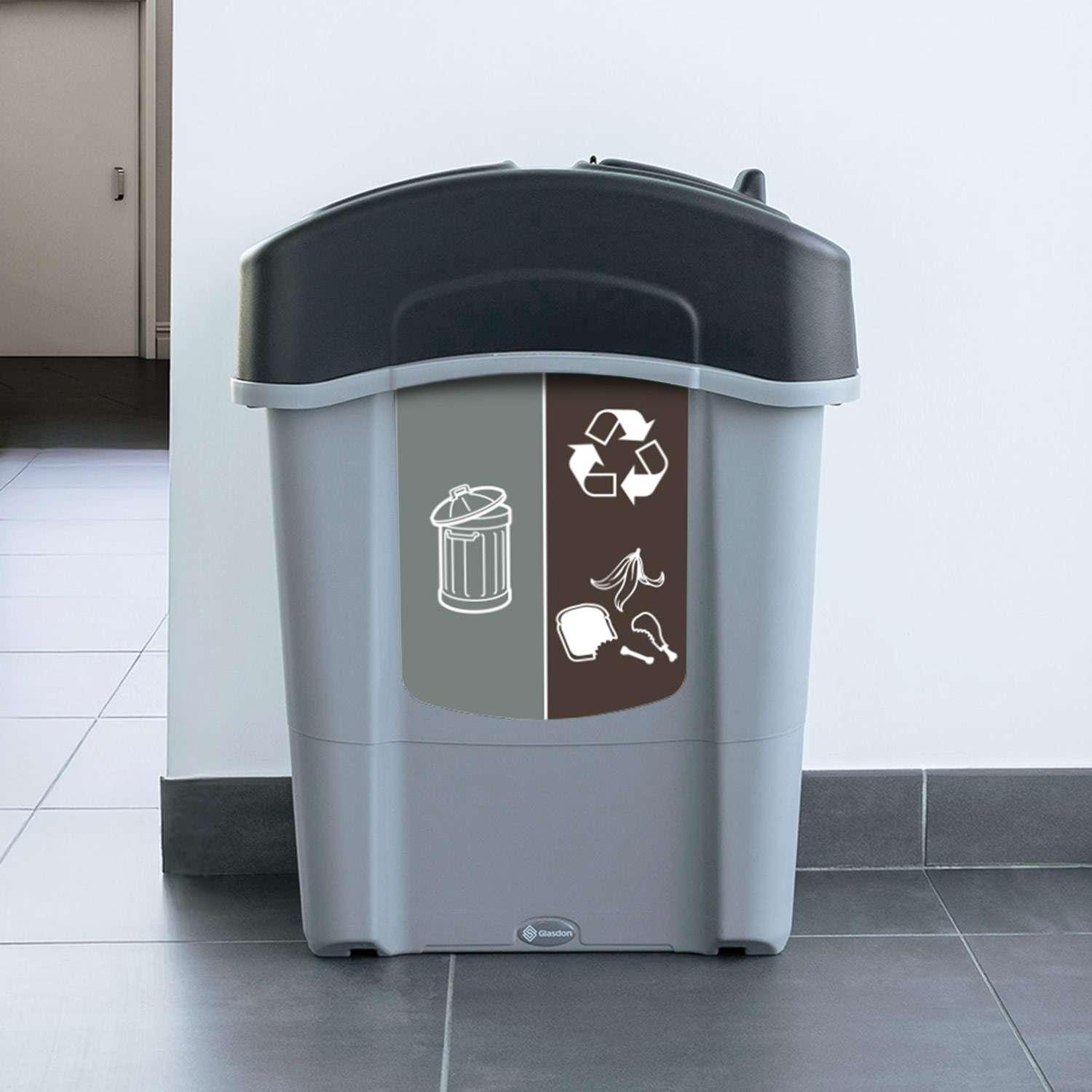 Papeleras de reciclaje Eco Nexus&reg; 60 y 85 litros