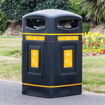 Papeleras de reciclaje Glasdon Jubilee&trade; 240 litros