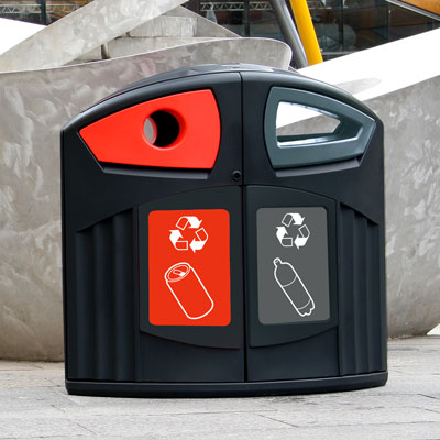 Papeleras de reciclaje Nexus&reg; 200 litros