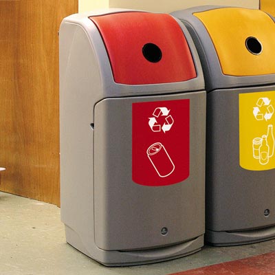 Papeleras de reciclaje Nexus&reg; 140 litros
