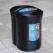 Delta&trade; Duo Contenedor de reciclaje 90 litros