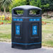 Papelera para cubo con ruedas Glasdon Jubilee&trade; 240 litros para papel
