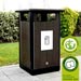 Papelera para reciclaje Origin&trade; Horizon 110