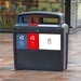 Papelera de reciclaje Nexus&reg; Evolution City Trio