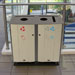 Papelera para reciclaje Electra&trade; 170 Tr&iacute;o