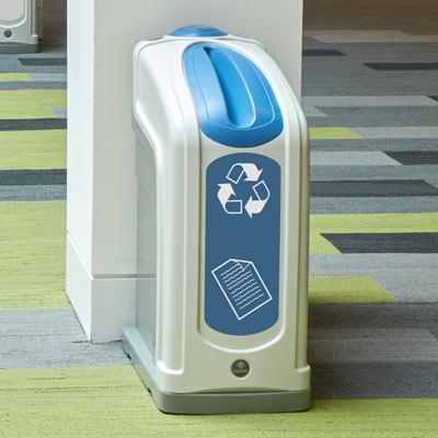 Poubelle pour papier recyclage