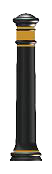 1 x 63 mm et/ou jusqu'&agrave; 3 x 12 mm de bandes d&eacute;coratives dor&eacute;es