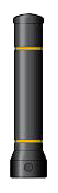 2 x bande r&eacute;tror&eacute;fl&eacute;chissante de 20 mm, couleur ambre