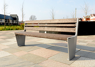 Banc Vistra&trade; - idéale pour les parcs, les espaces publics, les rues et les trottoirs