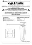 Vigi-Courbe - Instructions d'installation et manuel utilisation