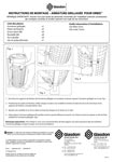 Instructions de montage - Armature grillag&eacute;e pour Orbis