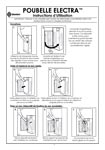 Poubelle Electra - Instructions d'utilisation