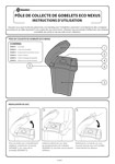 P&ocirc;le de collecte de gobelets Eco Nexus&reg; Instructions d&rsquo;utilisation