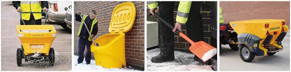 Sélection de matériel de déneigement conçu par Glasdon