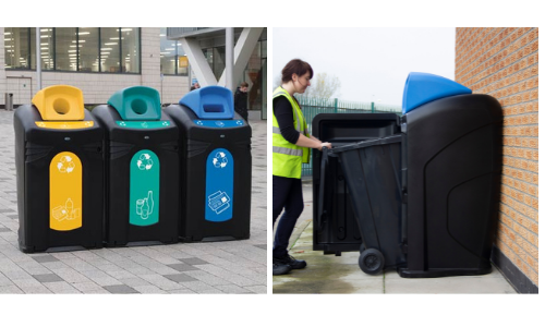 Nexus&reg; City Abri conteneur de tri s&eacute;lectif