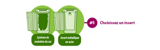 Étape 5. Choisissez un insert