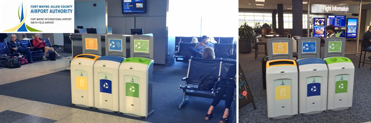 Le Recyclage &agrave; l'A&eacute;roport