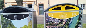 Une Version Personnalis&eacute;e de l&rsquo;Abri Pour Conteneurs Modus&trade; 770 pour la Ville de Castelsarrasin