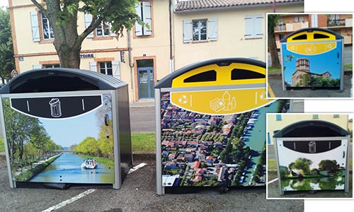 la ville de castelsarrasin versions personnalisees conteneur modus 770