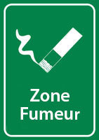 Smoking Area Signage