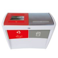 Poubelle de tri s&eacute;lectif Nexus&reg; &Eacute;volution Duo