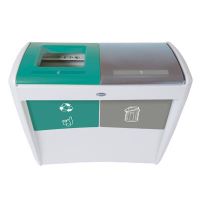 Poubelle de tri s&eacute;lectif Nexus&reg; &Eacute;volution Duo