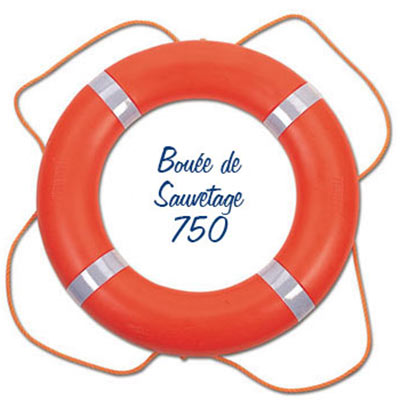 image de bouée de sauvetage de 750 mm de diamètre