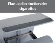 Qu'est-ce que c'est? Plaque d&rsquo;extinction des cigarettes