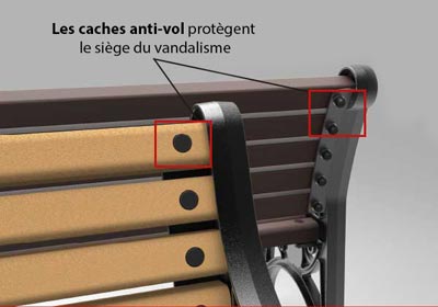 Qu'est-ce que c'est? Cache-vis r&eacute;sistants au vandalisme
