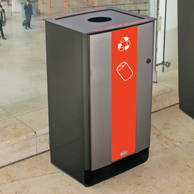 Poubelle de tri Electra&trade; 85 pour canettes