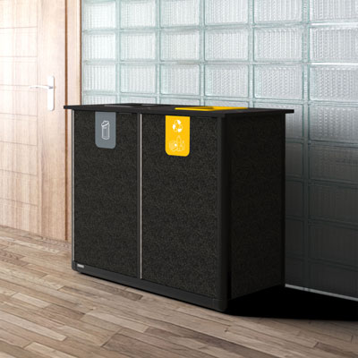 P&ocirc;le de tri Origin&trade; Infinity Duo 220 litres Conception peu encombrante