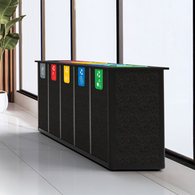 P&ocirc;le de tri Origin&trade; Infinity Penta 350 litres 5 flux de d&eacute;chets