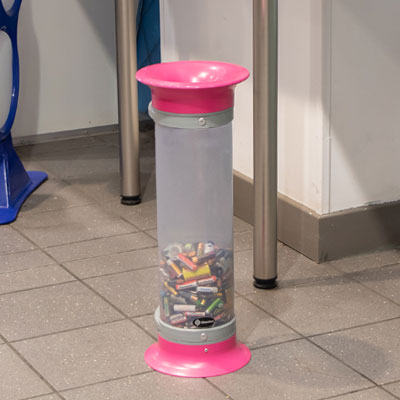 Collecteur de piles Corbeille Vision&trade; 10
