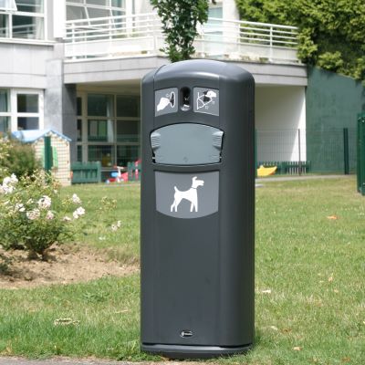 Poubelle de propret&eacute; canine Retriever City&trade; & Livraison Express