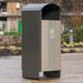 Poubelle de tri Electra&trade; Curve 85 pour d&eacute;chets g&eacute;n&eacute;riques