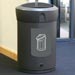 Delta&trade; Mod&egrave;le pour d&eacute;chets g&eacute;n&eacute;riques sans couvercle - 110 litres