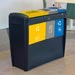 Poubelle de tri s&eacute;lectif Nexus&reg; &Eacute;volution Trio