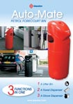 Auto-Mate&trade; Petrol Forecourt Bin