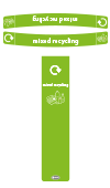 Mixed Recycling Graphic