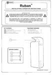 Ruban Instruction Leaflet 
