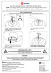 Glasdon Jubilee Ashtray Operation Instructions