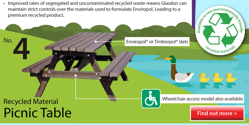 Top 5 Infographic Clifton™ Picnic Table