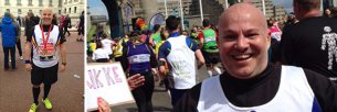 Backing our Marathon Man