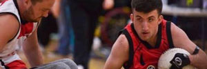 Myles of support for Wheelchair Rugby Champion