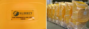 Are you aware we can Personalise your Grit Bins?