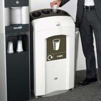 Cup office recycling bin
