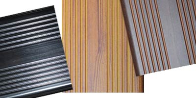 Glasdon Vandalex Slat options: Light Wood, Dark Wood, Black